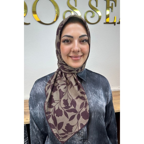 Desenli Soft Eşarp 04K